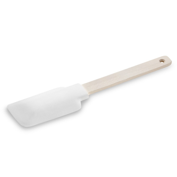 Spatulas / dough scrapers with a handle, rubber
