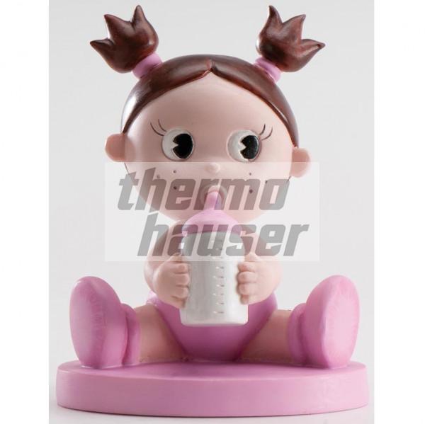 Tortenfigur Baby-Girl mit Flasche